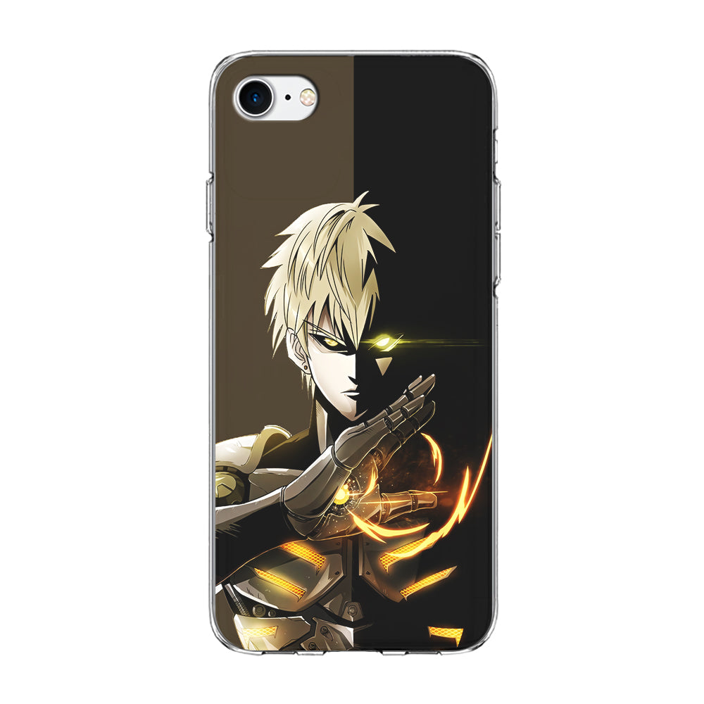 One Punch Man Genos Cyborg iPhone 7 Case-Phone Case-Clear Soft Case-Altracase