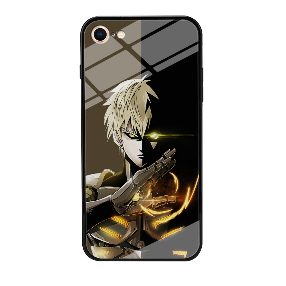 One Punch Man Genos Cyborg iPhone 7 Case-Phone Case-Tempered Glass Case-Altracase