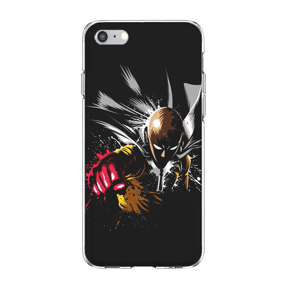 One Punch Man Saitama Painting iPhone 6 | 6s Case-Phone Case-Clear Soft Case-Altracase