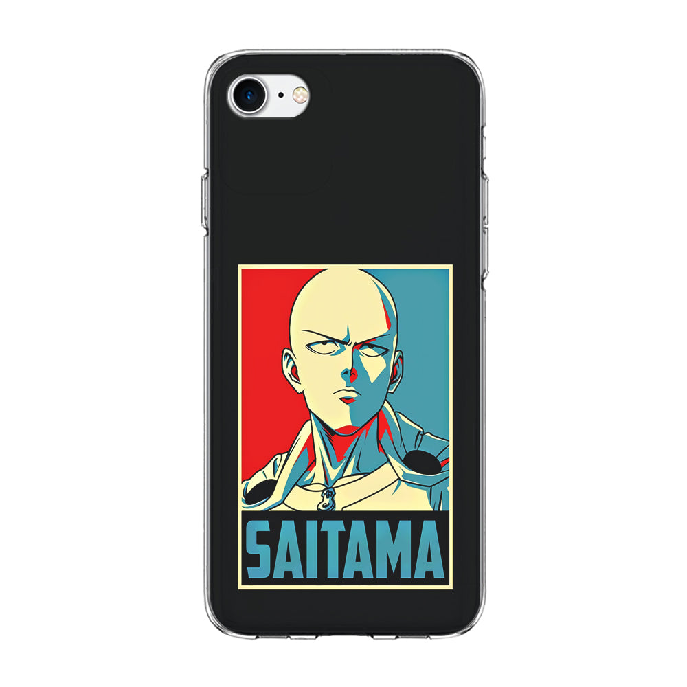 One Punch Man Saitama Poster iPhone 7 Case-Phone Case-Clear Soft Case-Altracase