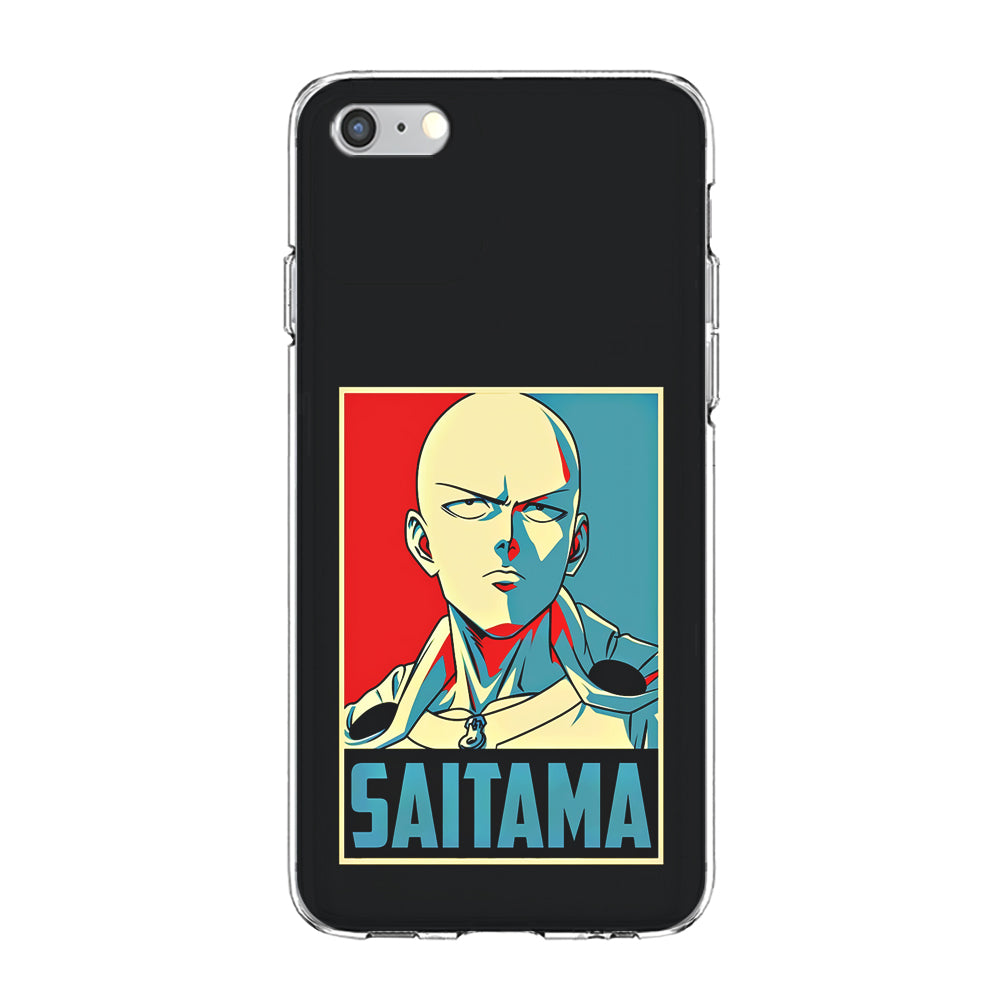 One Punch Man Saitama Poster iPhone 6 Plus | 6s Plus Case-Phone Case-Clear Soft Case-Altracase