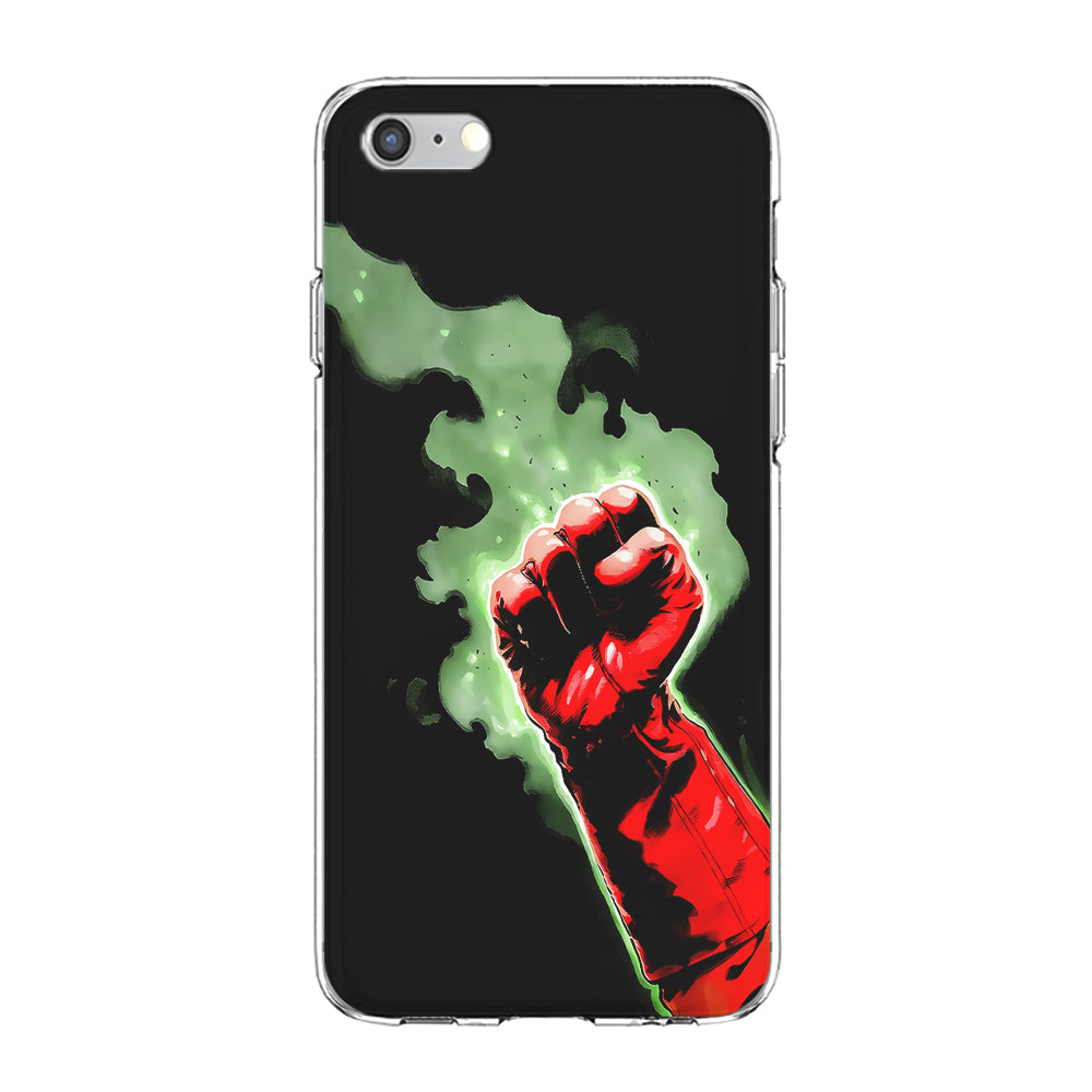 One Punch Man Saitama Punch iPhone 6 | 6s Case-Phone Case-Clear Soft Case-Altracase