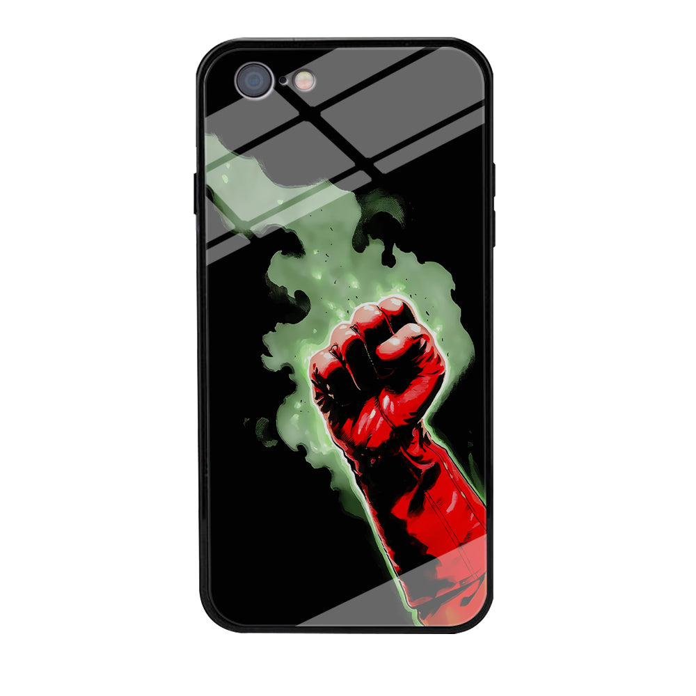 One Punch Man Saitama Punch iPhone 6 | 6s Case-Phone Case-Tempered Glass Case-Altracase