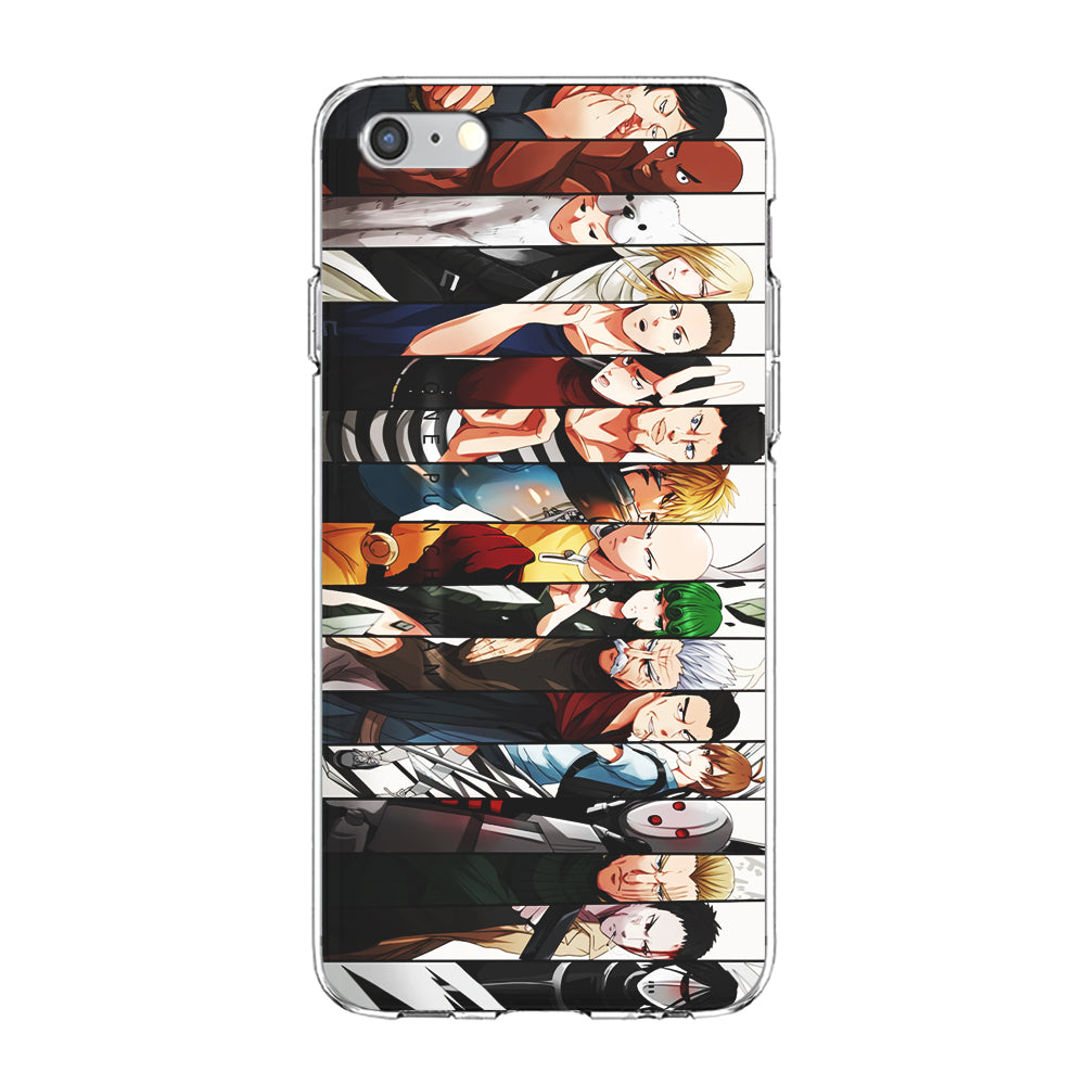 One Punch Man Saitama S-Class iPhone 6 | 6s Case-Phone Case-Clear Soft Case-Altracase