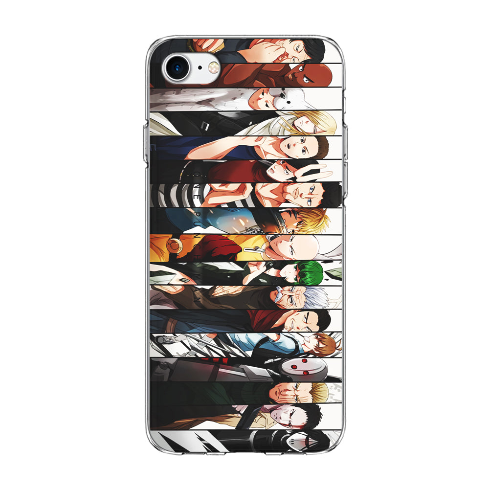 One Punch Man Saitama S-Class iPhone 7 Case-Phone Case-Clear Soft Case-Altracase