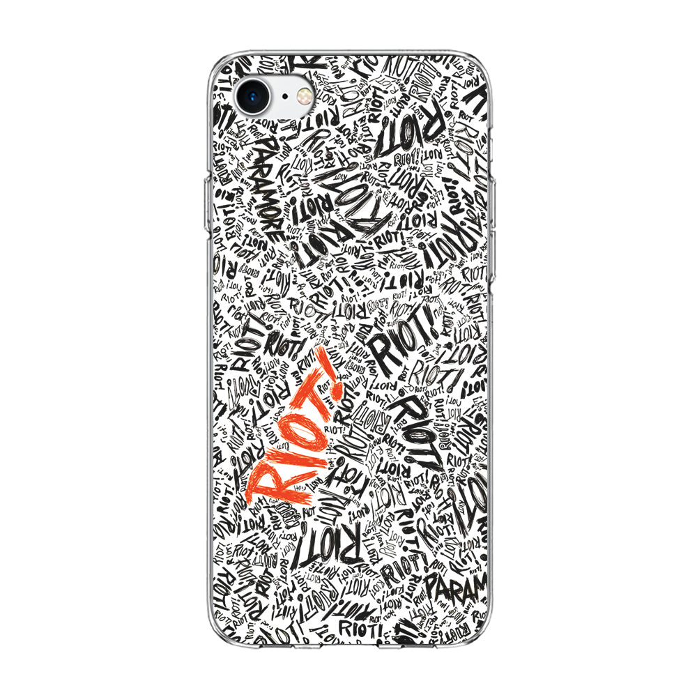 Paramore Riot Abstract iPhone 7 Case-Phone Case-Clear Soft Case-Altracase