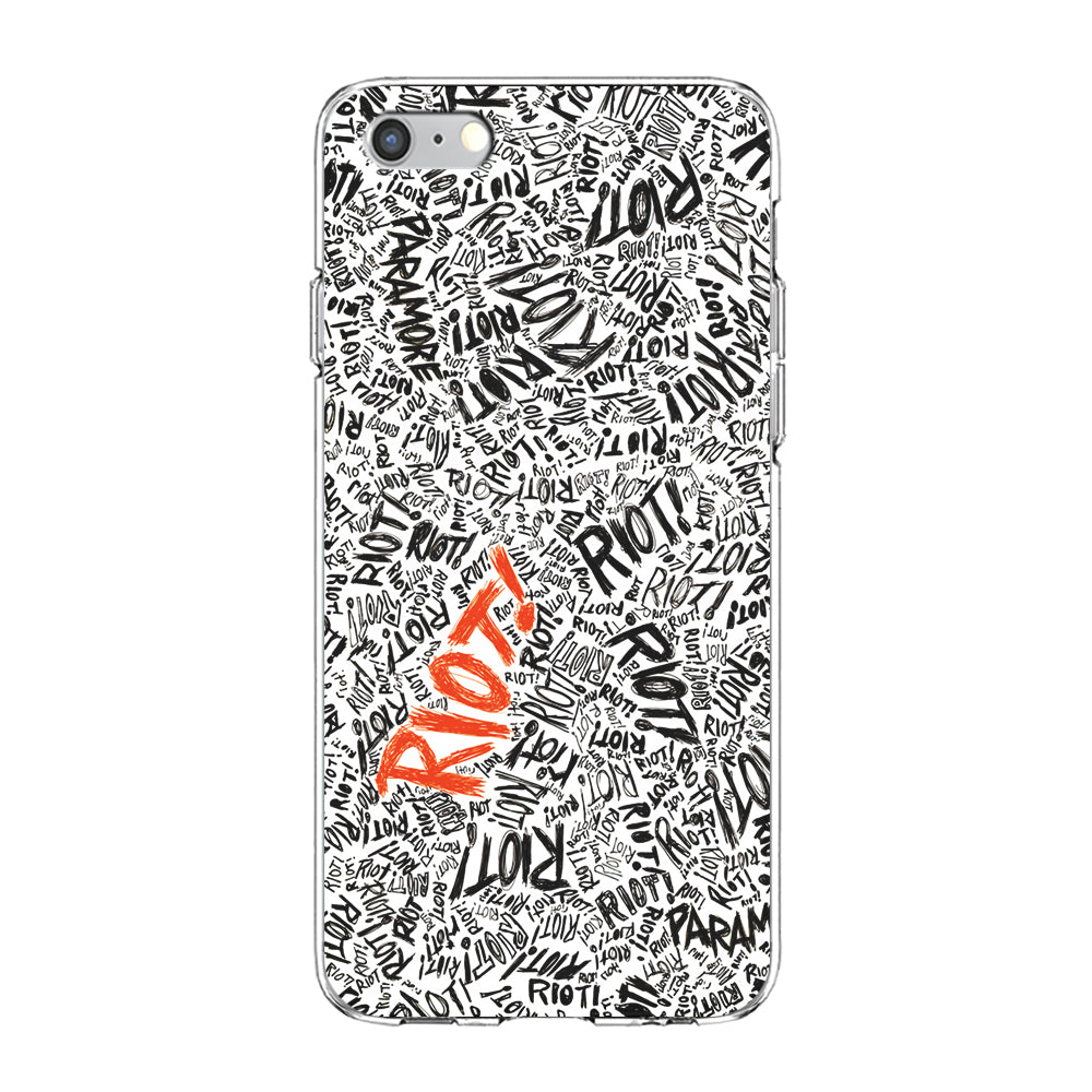 Paramore Riot Abstract iPhone 6 Plus | 6s Plus Case-Phone Case-Clear Soft Case-Altracase