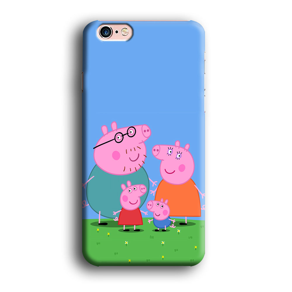 Peppa Pig Family Cartoon iPhone 6 | 6s Case-Phone Case-3D Case-Altracase