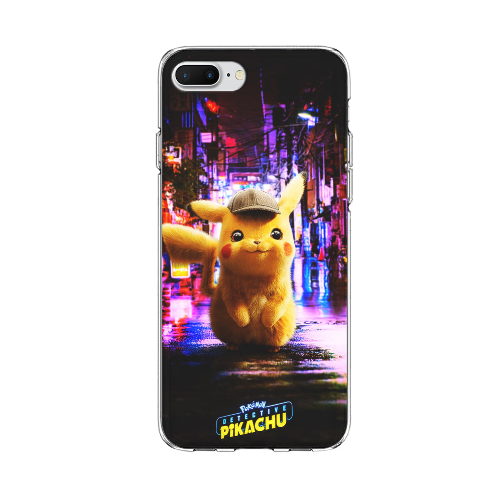 Pokemon Detective Pikachu iPhone 7 Plus Case-Phone Case-Clear Soft Case-Altracase