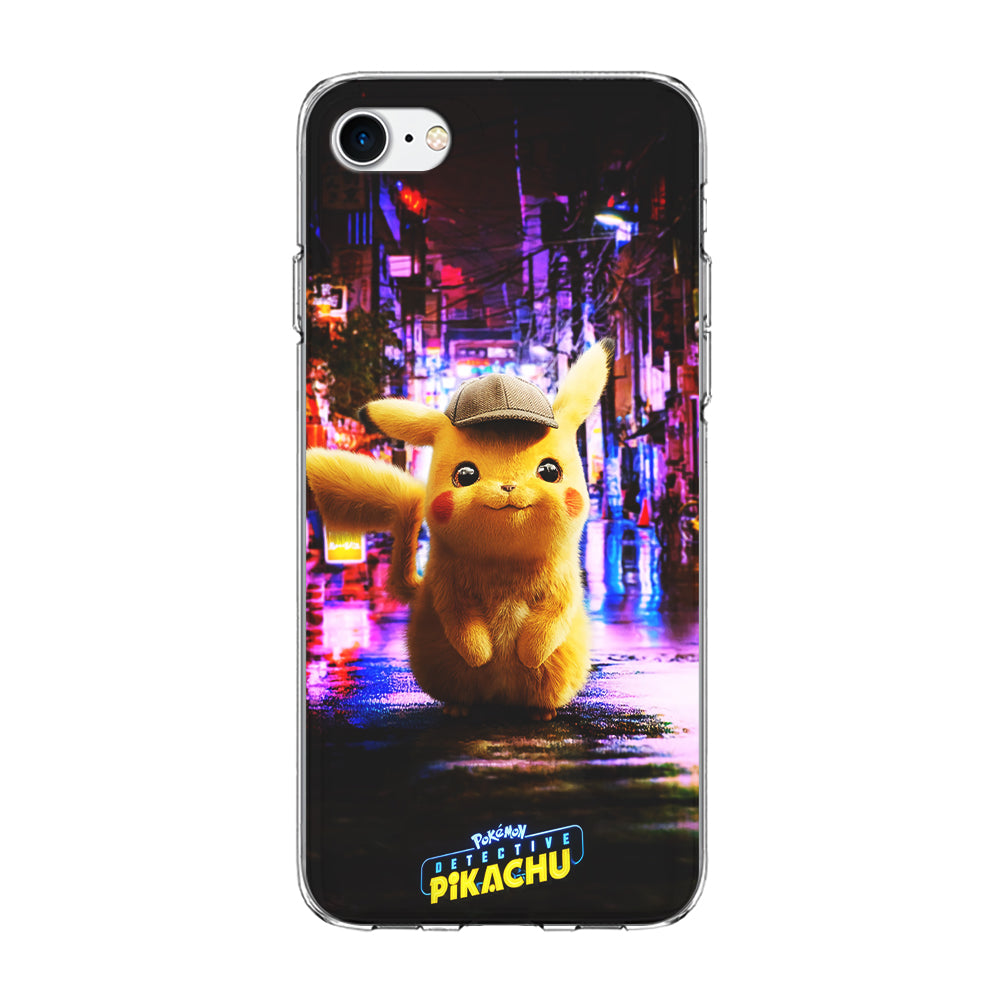 Pokemon Detective Pikachu iPhone 7 Case-Phone Case-Clear Soft Case-Altracase