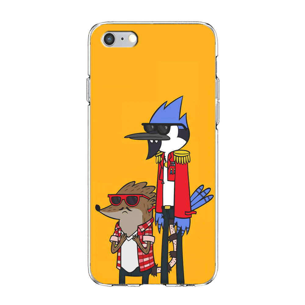 Regular Show Rigby and Mordecai iPhone 6 Plus | 6s Plus Case-Phone Case-Clear Soft Case-Altracase