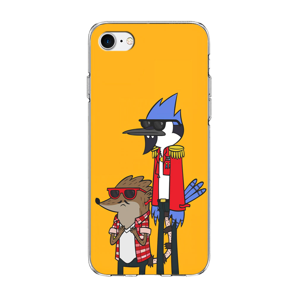 Regular Show Rigby and Mordecai iPhone 7 Case-Phone Case-Clear Soft Case-Altracase
