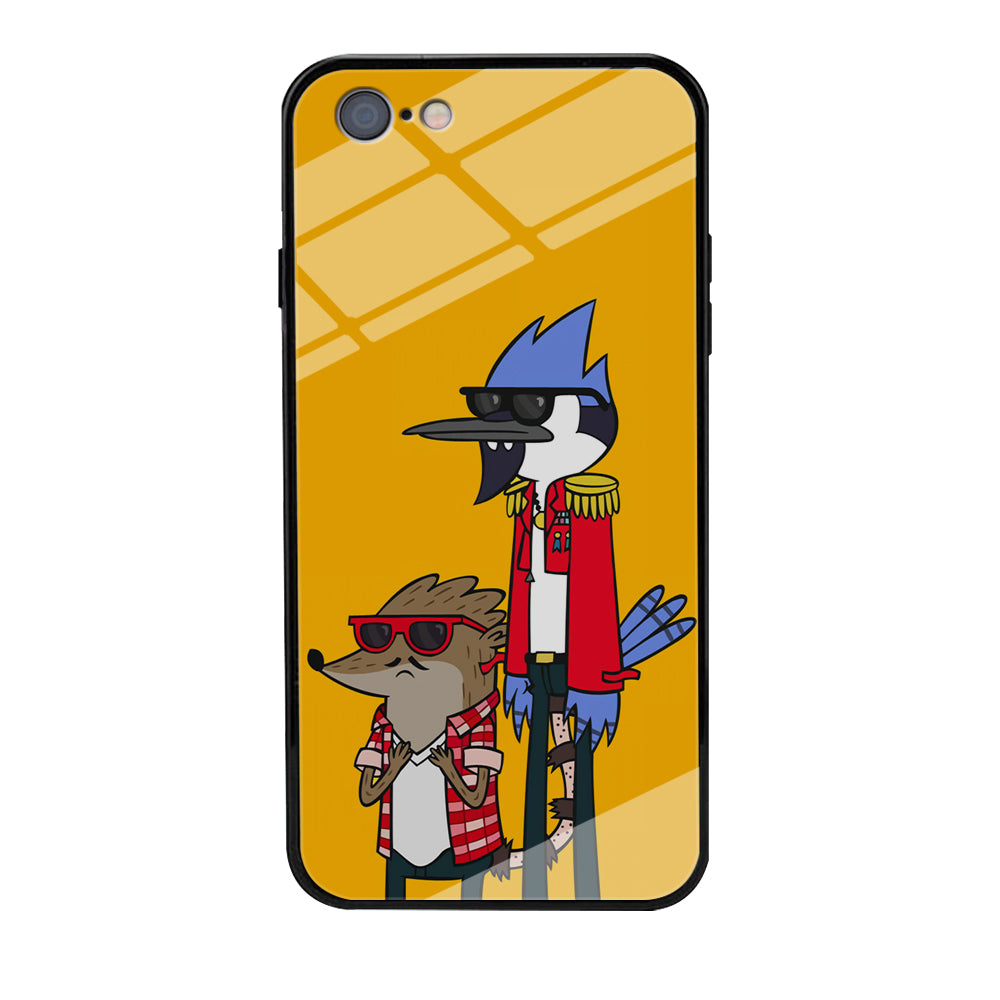 Regular Show Rigby and Mordecai iPhone 6 | 6s Case-Phone Case-Tempered Glass Case-Altracase