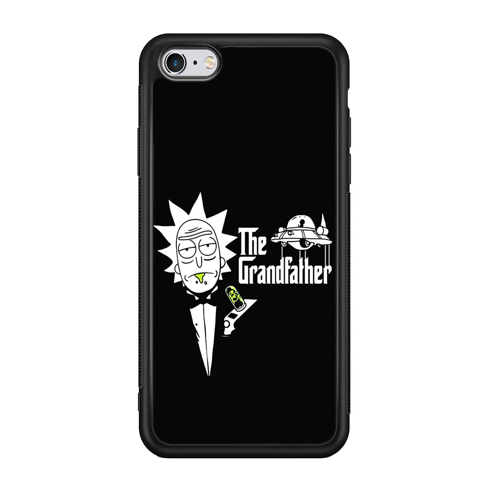 Rick The Grand Father iPhone 6 | 6s Case-Phone Case-Rubber Black (2D Case)-Altracase