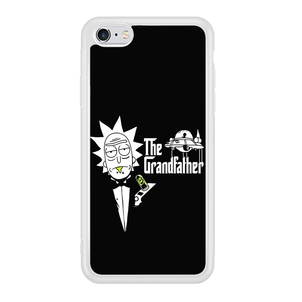 Rick The Grand Father iPhone 6 | 6s Case-Phone Case-Rubber White (2D Case)-Altracase