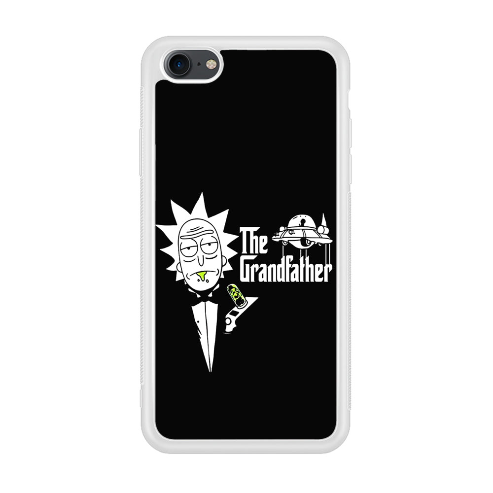 Rick The Grand Father iPhone 7 Case-Phone Case-Rubber White (2D Case)-Altracase