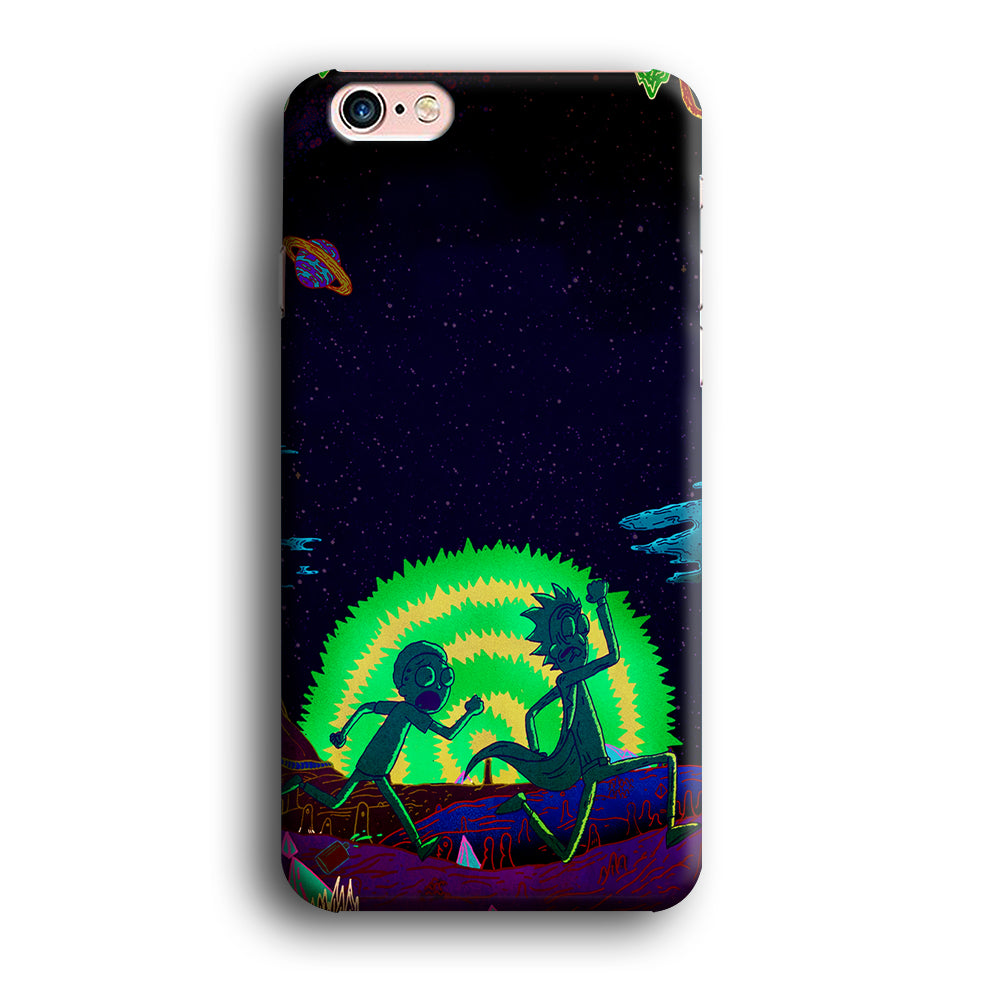 Rick and Morty Green Portal iPhone 6 | 6s Case-Phone Case-3D Case-Altracase