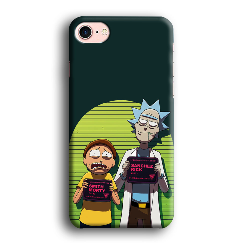 Rick and Morty Prisoner iPhone 7 Case-Phone Case-3D Case-Altracase