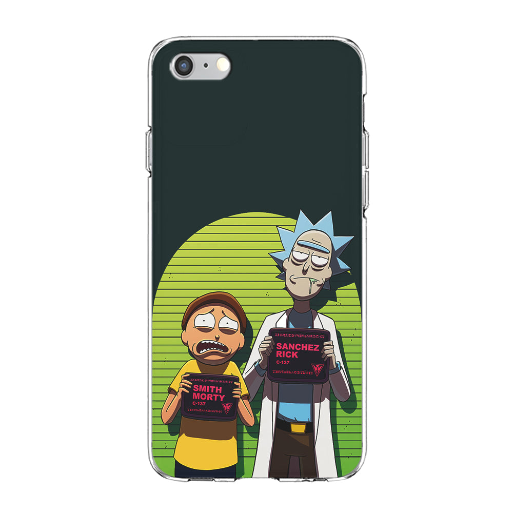 Rick and Morty Prisoner iPhone 6 | 6s Case-Phone Case-Clear Soft Case-Altracase