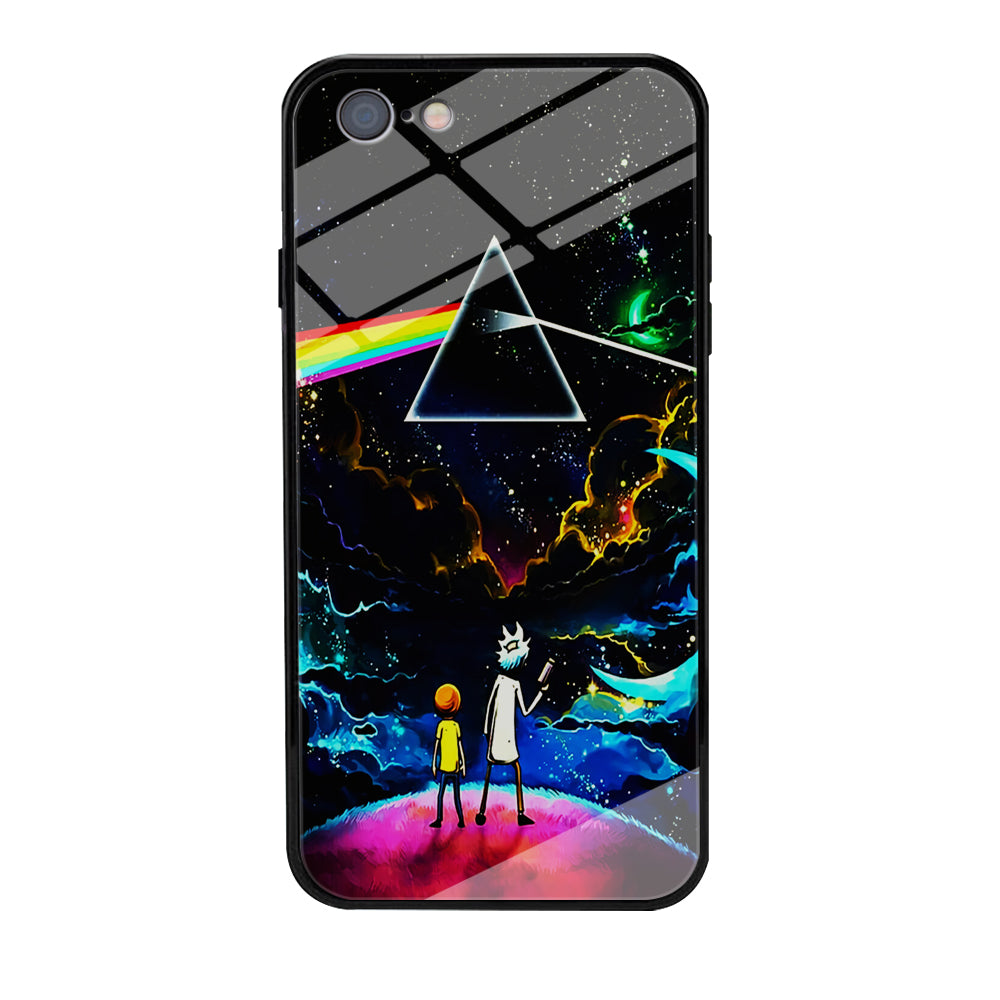 Rick and Morty Triangle Painting iPhone 6 | 6s Case-Phone Case-Tempered Glass Case-Altracase