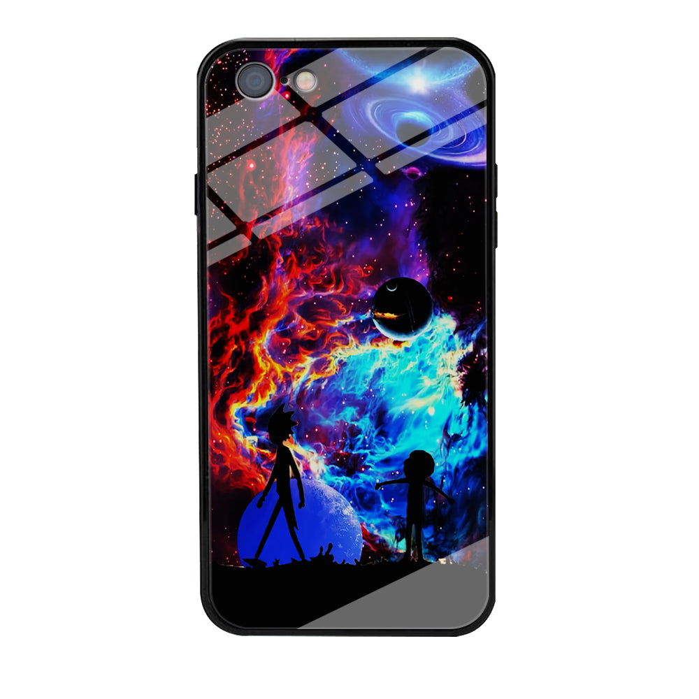 Rick and Morty Wonderful Galaxy iPhone 6 | 6s Case-Phone Case-Tempered Glass Case-Altracase