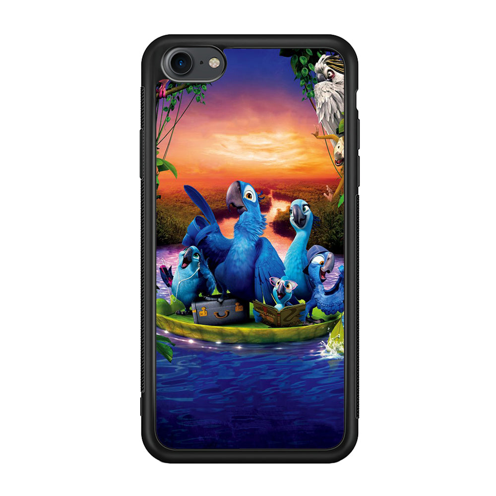 Rio Tour on The River iPhone 7 Case-Phone Case-Rubber Black (2D Case)-Altracase