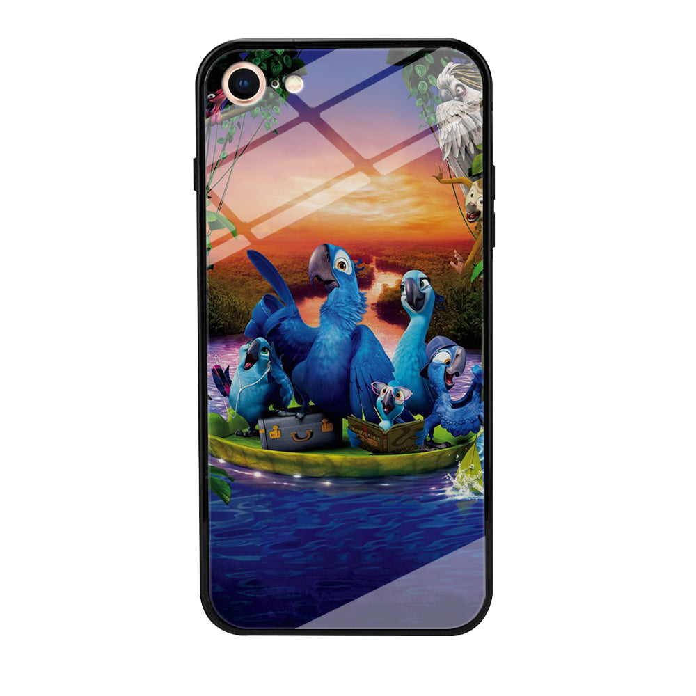 Rio Tour on The River iPhone 7 Case-Phone Case-Tempered Glass Case-Altracase