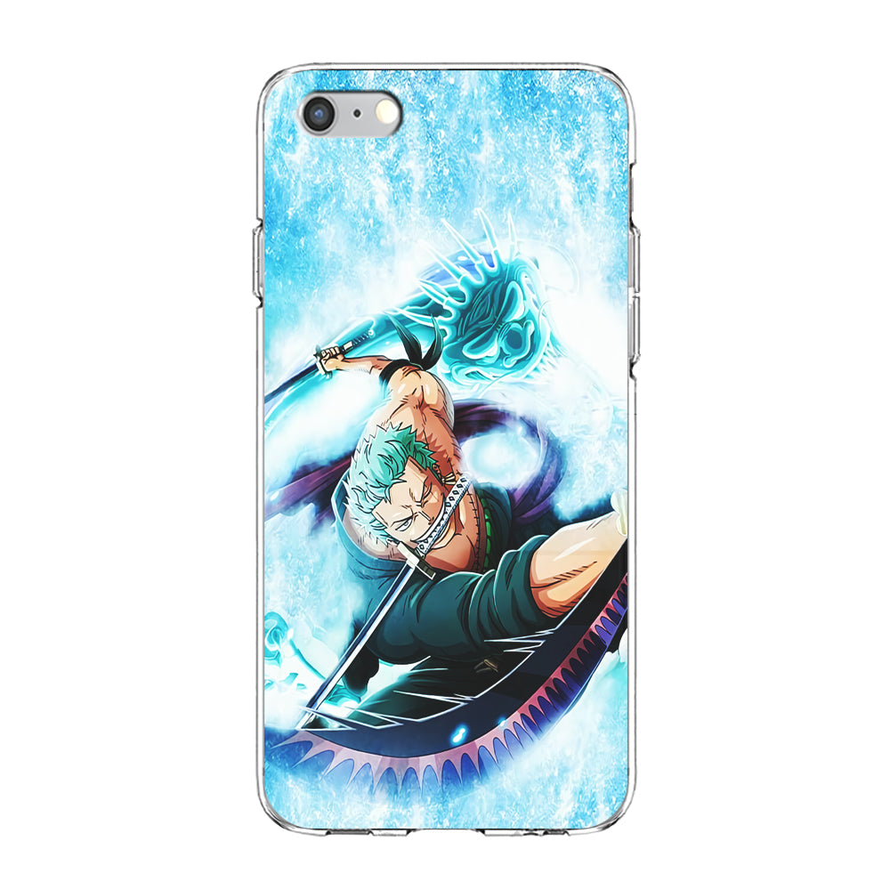 Roronoa Zoro Dragon Sword iPhone 6 | 6s Case-Phone Case-Clear Soft Case-Altracase