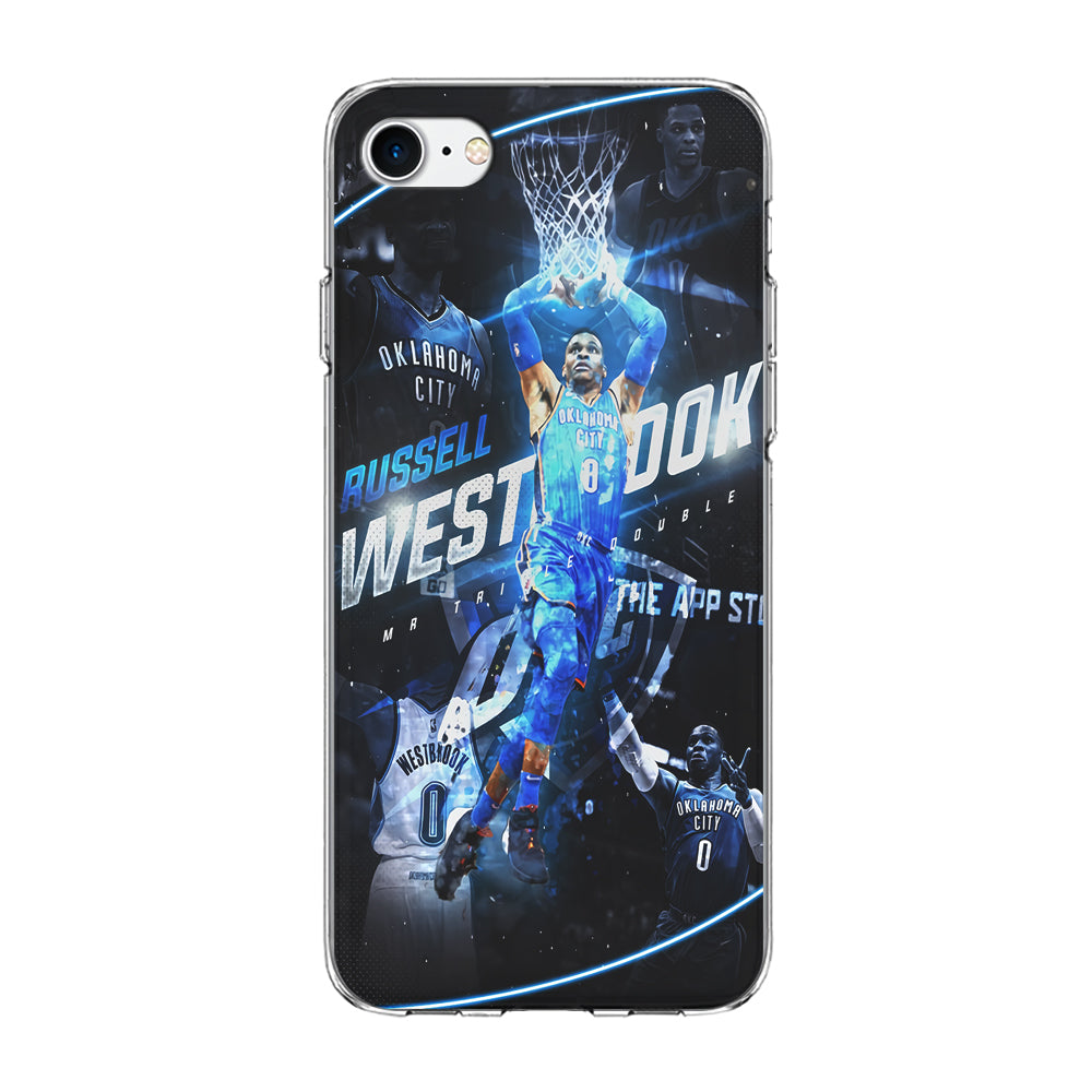 Russell Westbrook OKC iPhone 7 Case-Phone Case-Clear Soft Case-Altracase