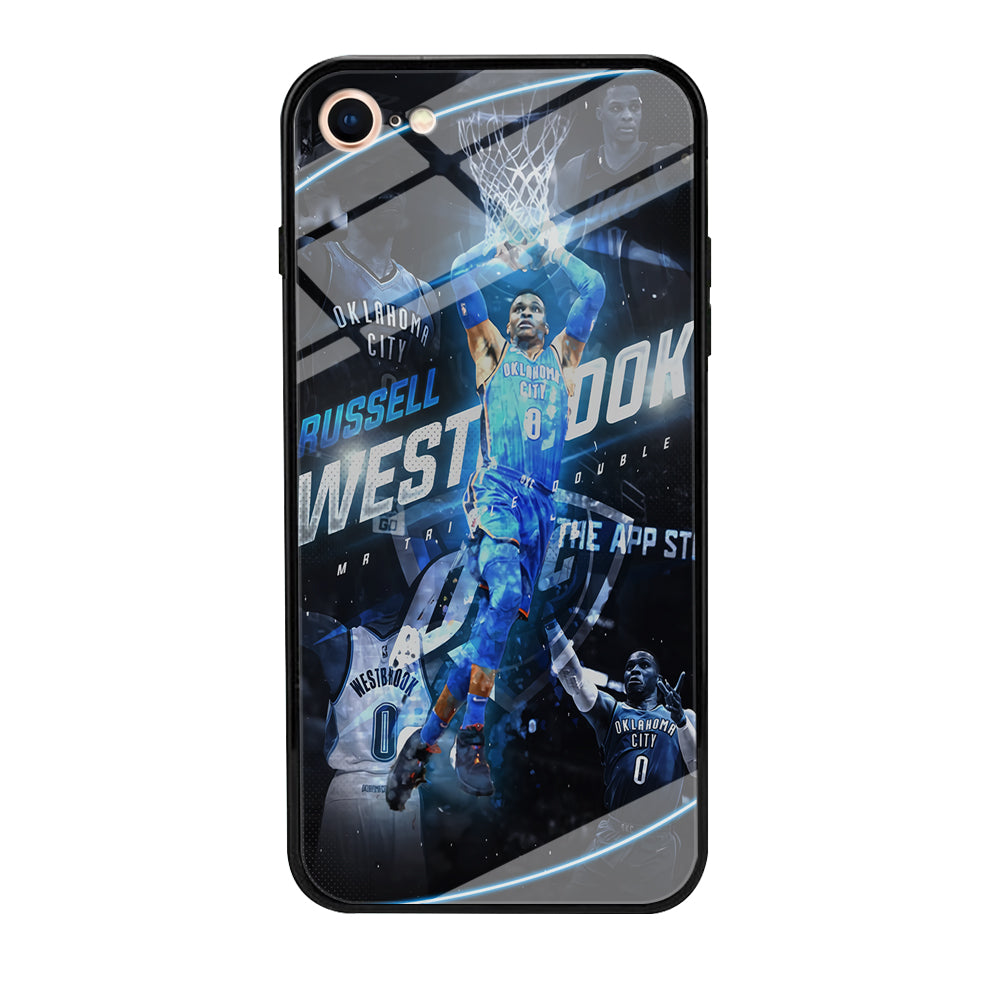 Russell Westbrook OKC iPhone 7 Case-Phone Case-Tempered Glass Case-Altracase