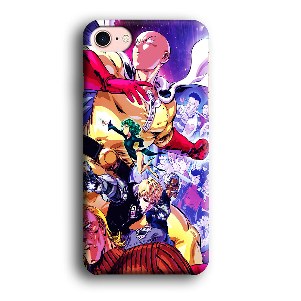 Saitama Alliance S-Class Hero iPhone 7 Case-Phone Case-3D Case-Altracase
