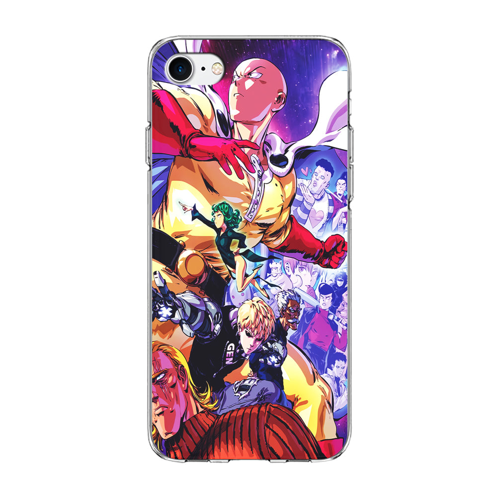 Saitama Alliance S-Class Hero iPhone 7 Case-Phone Case-Clear Soft Case-Altracase