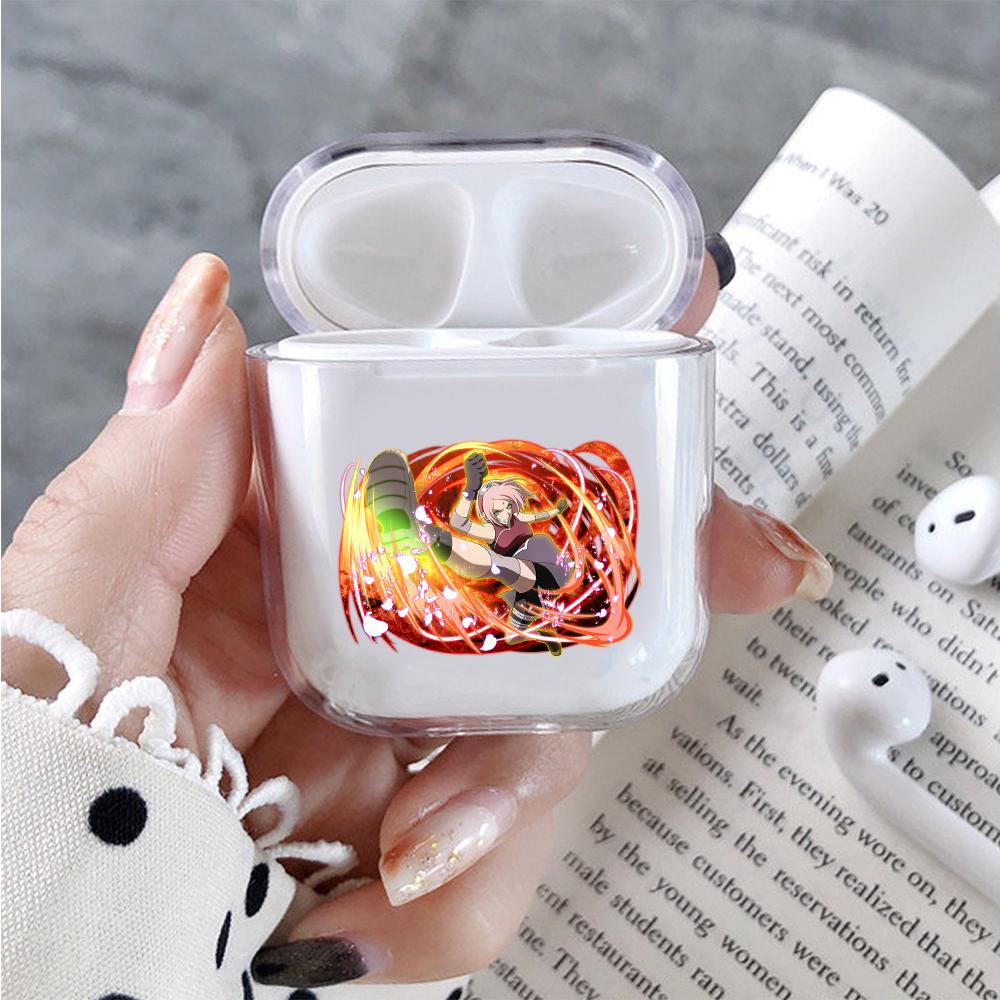 Sakura Ultimate Ninja Blazing Hard Plastic Protective Clear Case Cover For Apple Airpods-AirPod Case-Altracase