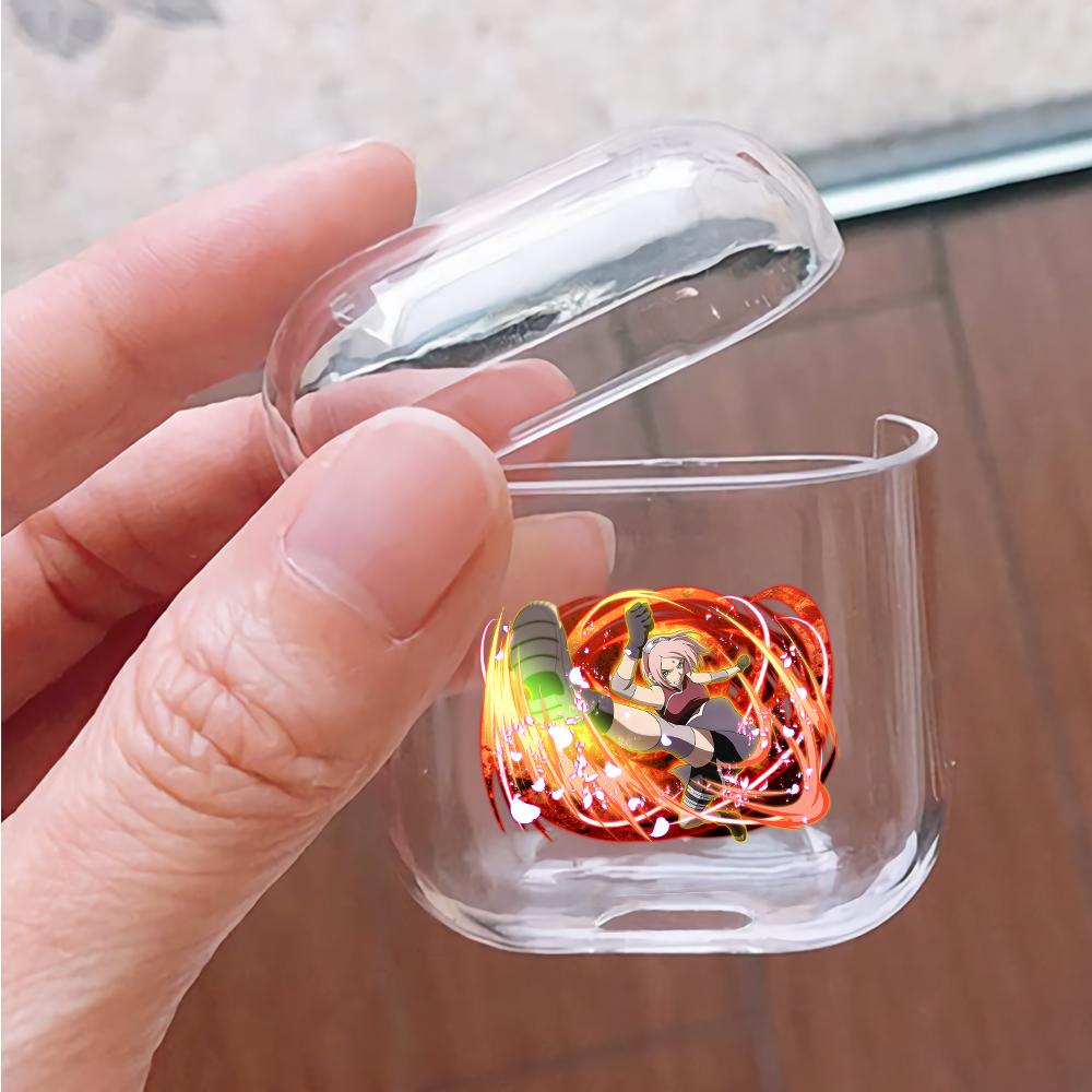 Sakura Ultimate Ninja Blazing Hard Plastic Protective Clear Case Cover For Apple Airpods-AirPod Case-Altracase