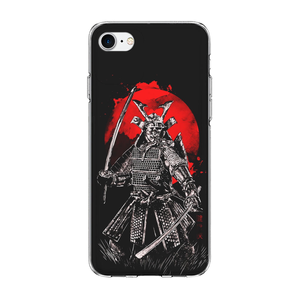 Samurai Two Swords iPhone 7 Case-Phone Case-Clear Soft Case-Altracase