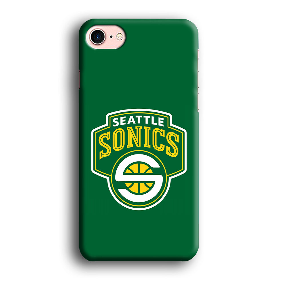 Seattle SuperSonics Logo iPhone 7 Case-Phone Case-3D Case-Altracase