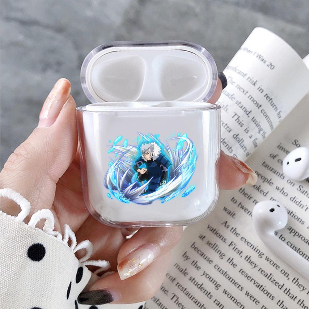 Senju Tobirama Hard Plastic Protective Clear Case Cover For Apple Airpods-AirPod Case-Altracase