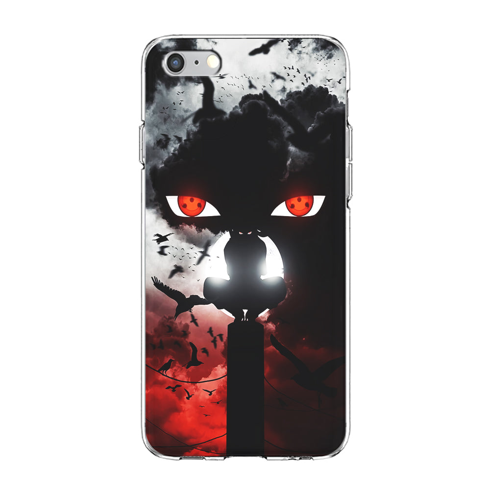 Sharingan Itachi Uchiha iPhone 6 Plus | 6s Plus Case-Phone Case-Clear Soft Case-Altracase