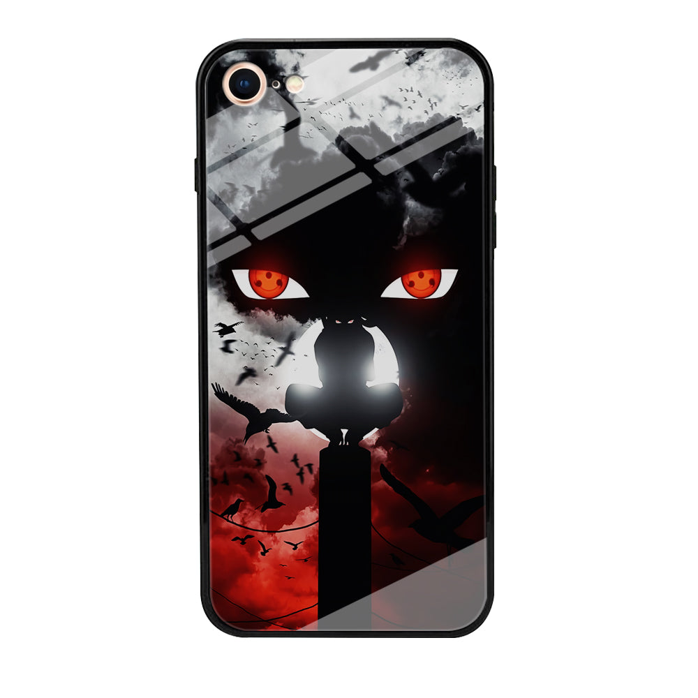 Sharingan Itachi Uchiha iPhone 7 Case-Phone Case-Tempered Glass Case-Altracase