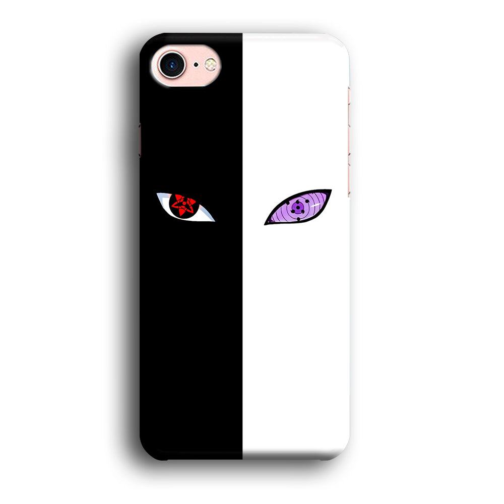 Sharingan Rinnegan Black White iPhone 7 Case-Phone Case-3D Case-Altracase