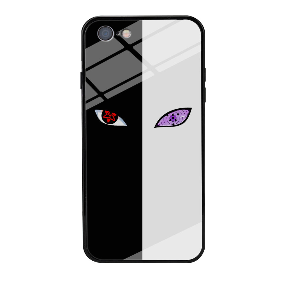 Sharingan Rinnegan Black White iPhone 6 | 6s Case-Phone Case-Tempered Glass Case-Altracase