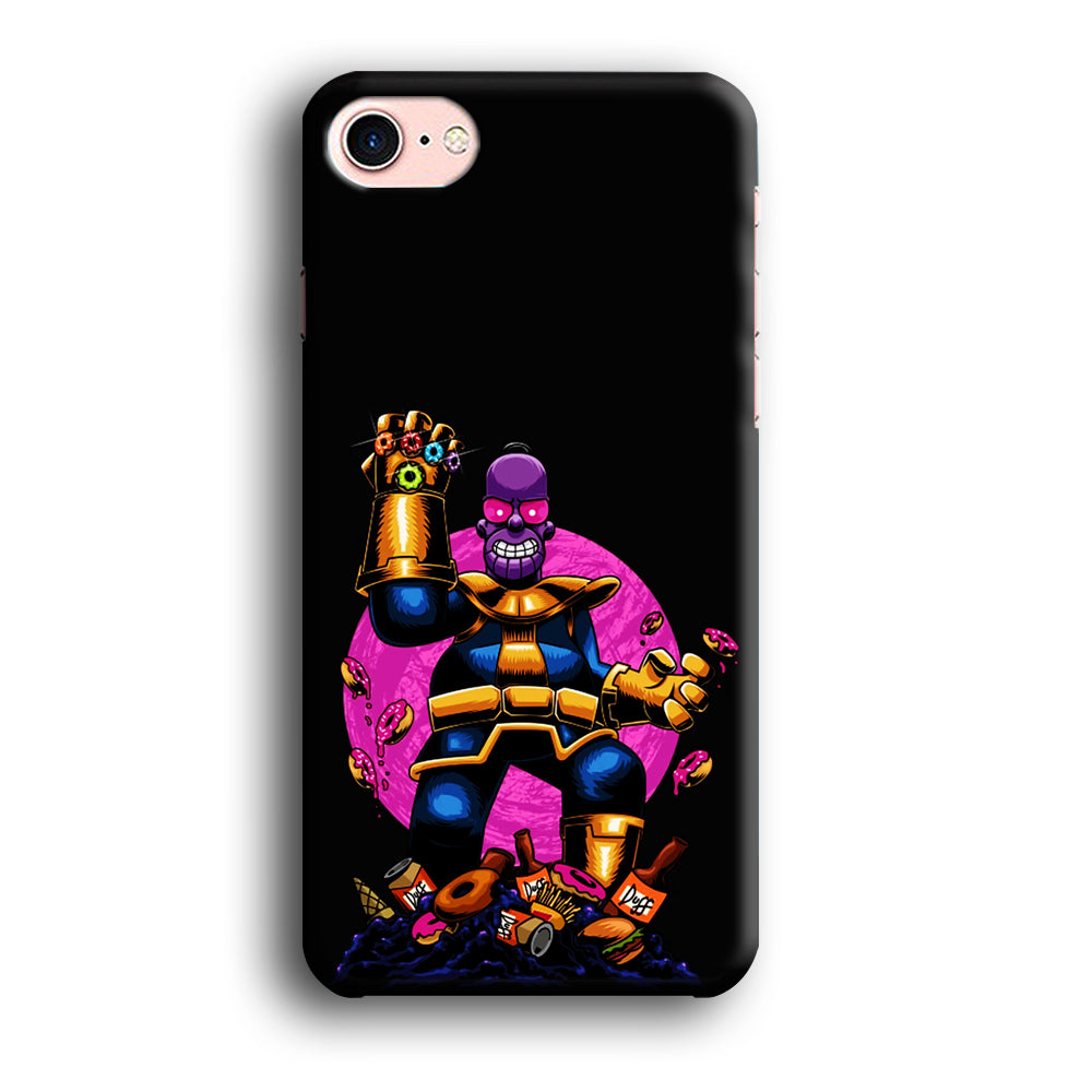 Simpson Homer Thanos iPhone 7 Case-Phone Case-3D Case-Altracase