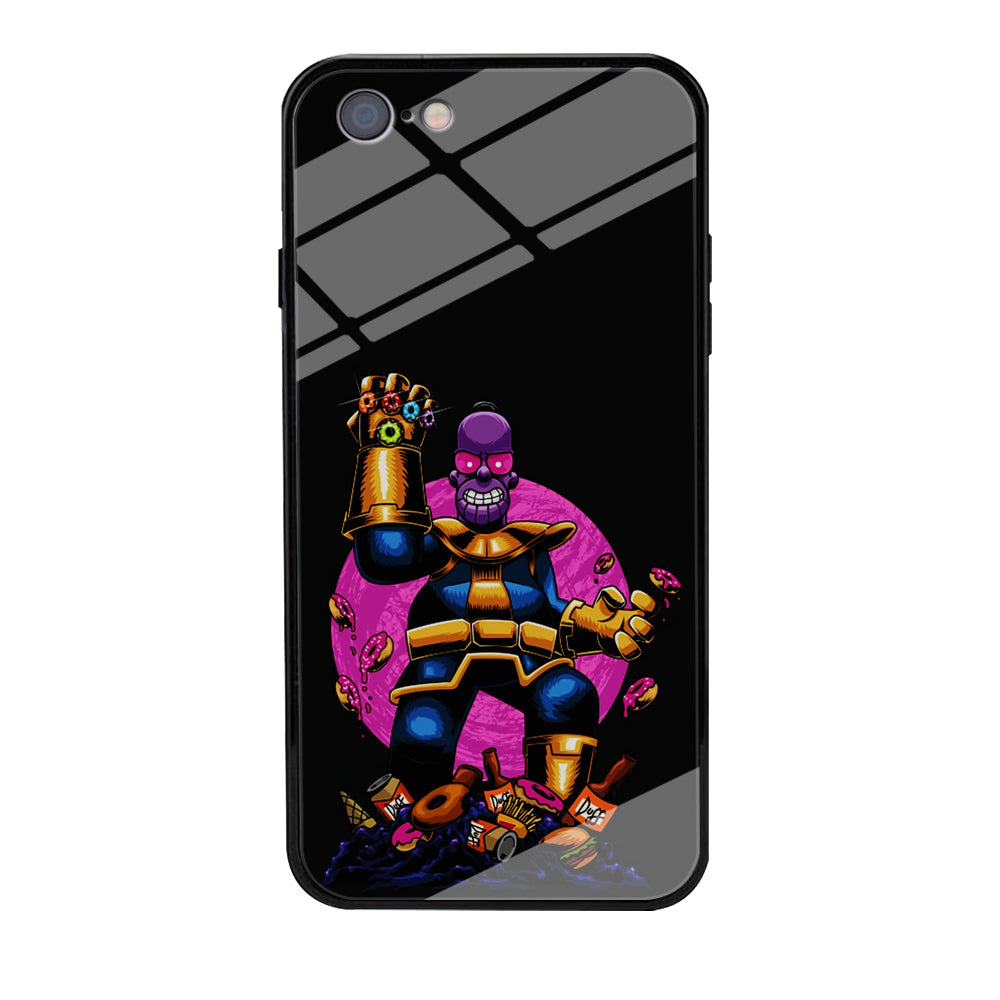 Simpson Homer Thanos iPhone 6 | 6s Case-Phone Case-Tempered Glass Case-Altracase