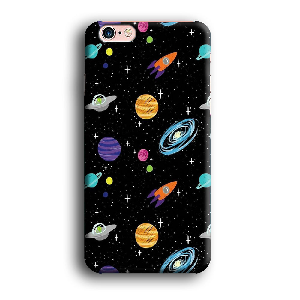 Space Pattern 003 iPhone 6 | 6s Case-Phone Case-3D Case-Altracase