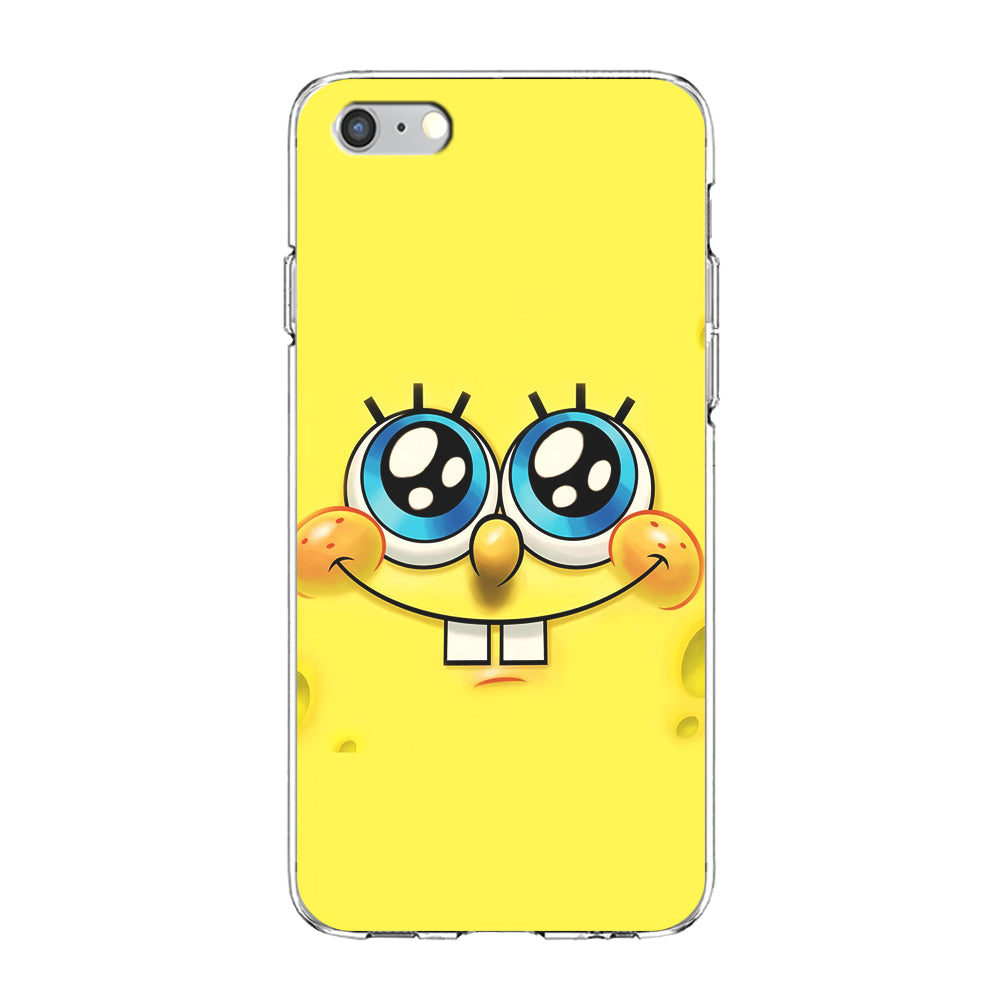 Spongebob's smiling face iPhone 6 | 6s Case-Phone Case-Clear Soft Case-Altracase