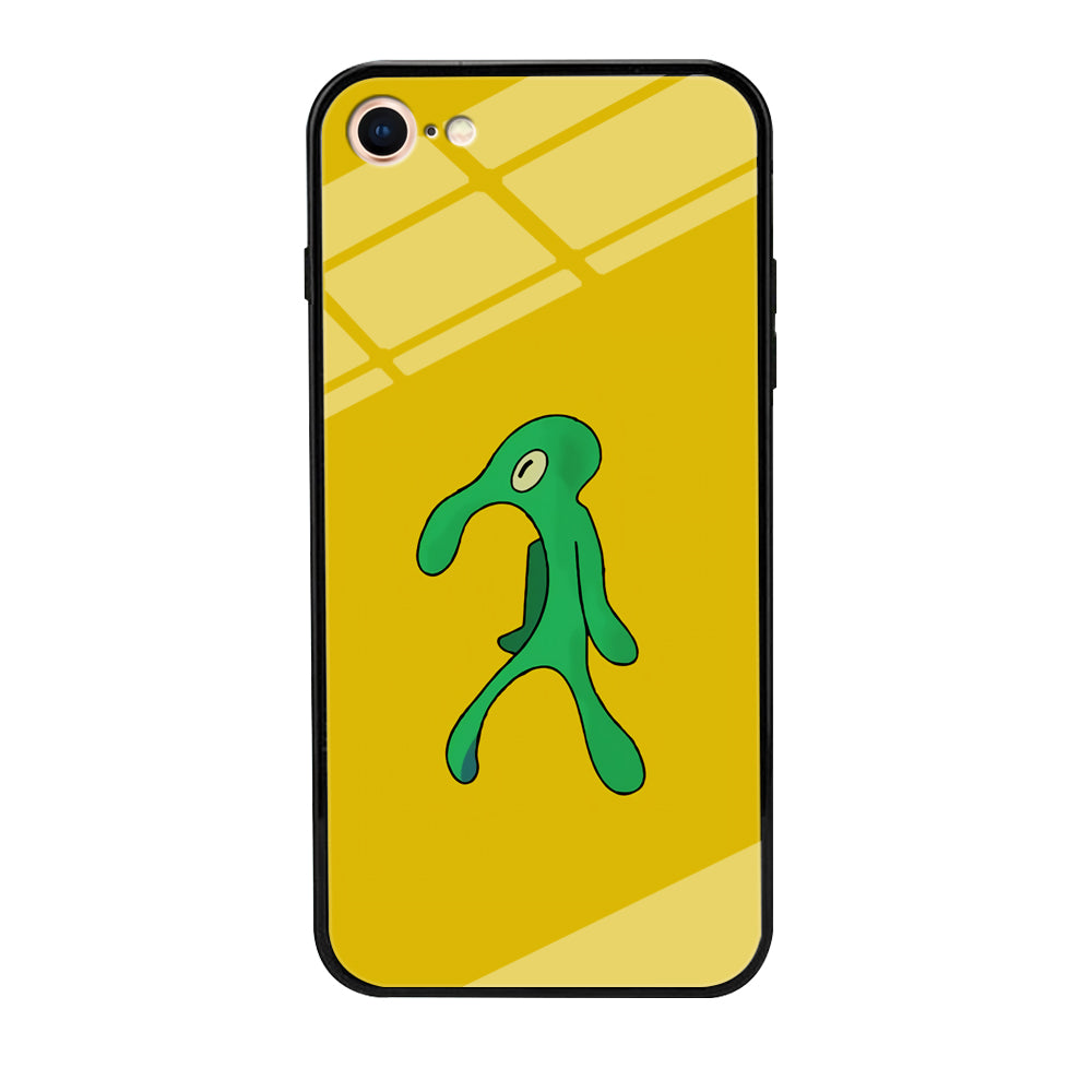 Squidward Painting Masterpiece iPhone 7 Case-Phone Case-Tempered Glass Case-Altracase
