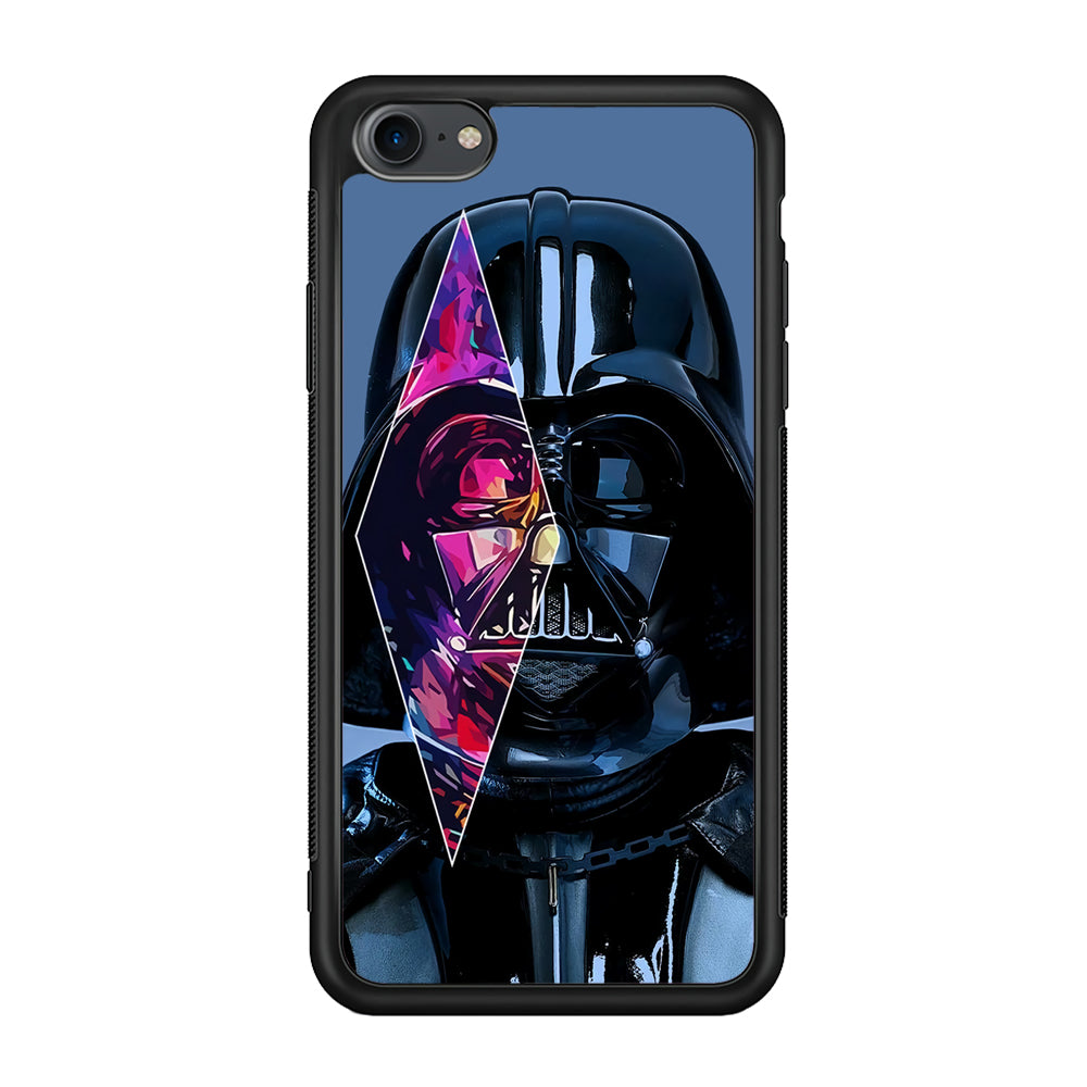 Star Wars Darth Vader Art iPhone 7 Case-Phone Case-Rubber Black (2D Case)-Altracase