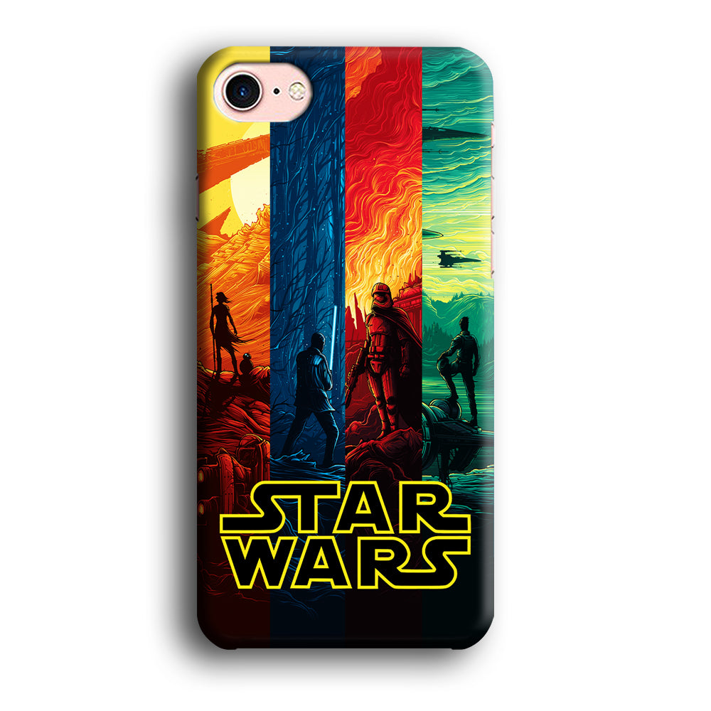 Star Wars Poster Colorful iPhone 7 Case-Phone Case-3D Case-Altracase