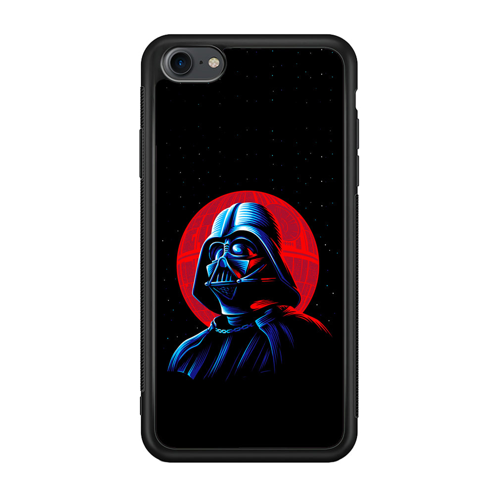Star Wars Vader Dark Side iPhone 7 Case-Phone Case-Rubber Black (2D Case)-Altracase