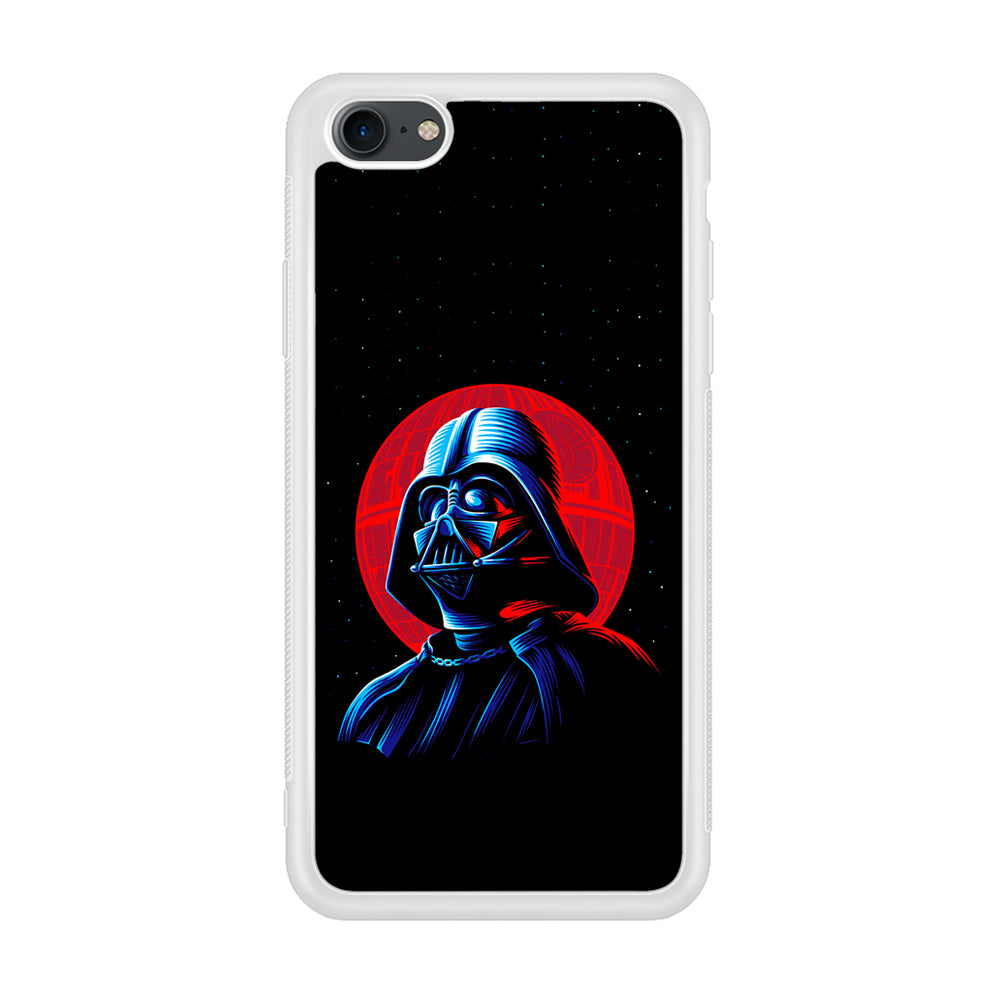Star Wars Vader Dark Side iPhone 7 Case-Phone Case-Rubber White (2D Case)-Altracase